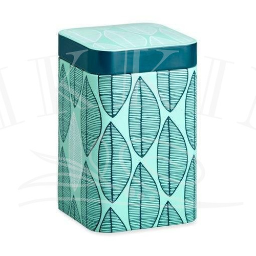 Komplet puszek JM `Leaf` kwadratowych 100g